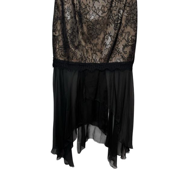 Jessica McClintock Lace Strapless Corset Dress - Picture 3 of 7